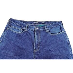 Lands‎ End SQUARE RIGGER TRADITIONAL FIT LINED FLANNEL MEN'S JEANS SIZE 40 EUC